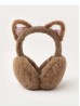 Colorful Sequins Cat Ears Plush Earmuff